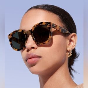 Karen Walker Super Duper Tortoiseshell Sunglasses